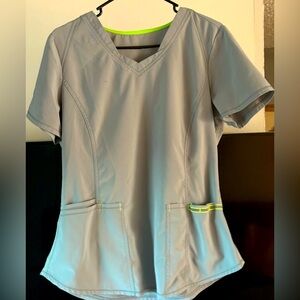 This is a nurse/CNA top.